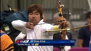 Почти слепой южнокорейский стрелок из лука установил первый рекорд на Олимпиаде в Лондоне